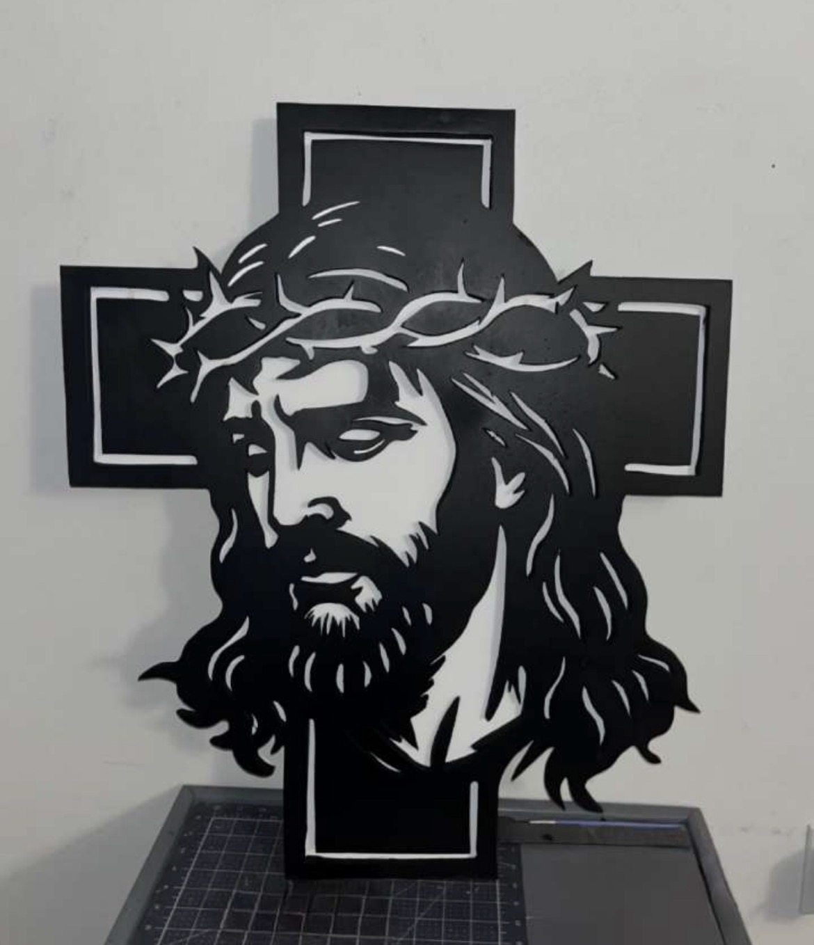Crosses & Faith, examples of handmade wooden signs by Martin's Woodwork