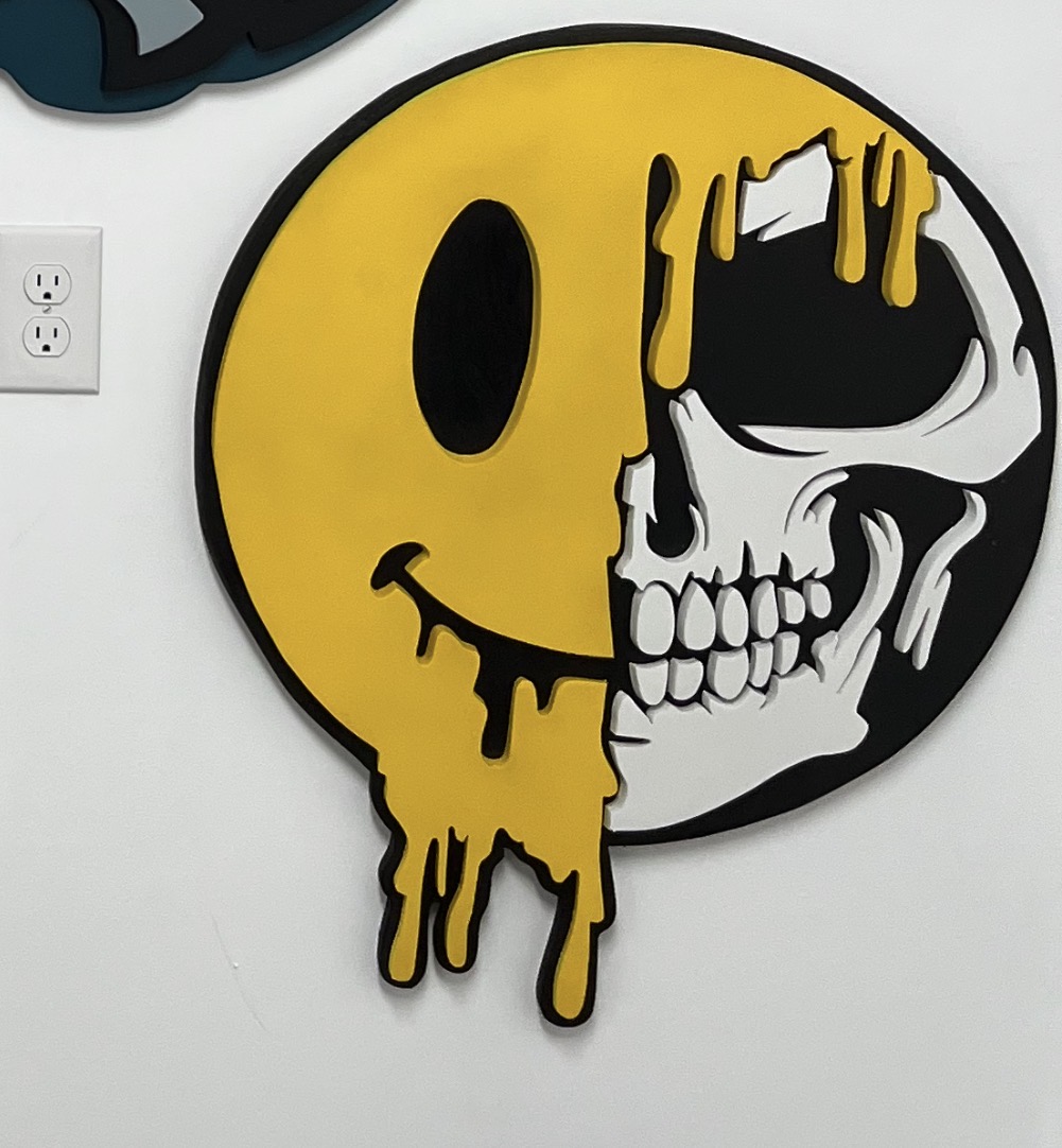 Modern Wall Art, examples of handmade wooden signs by Martin's Woodwork